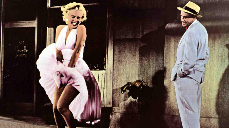 Marilyn Monroe skirt scene