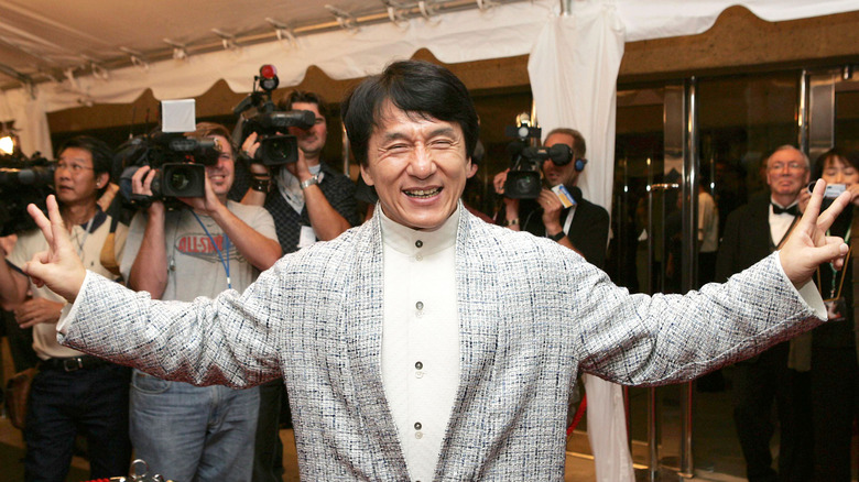 jackie chan during an event