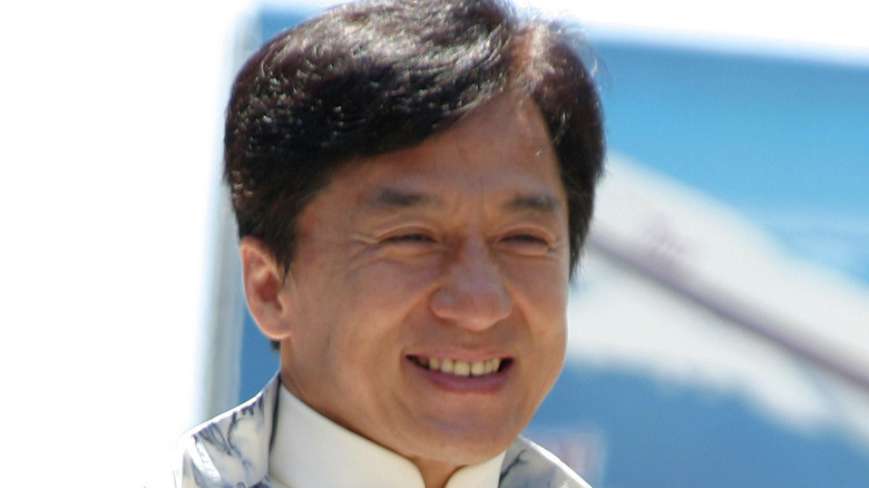 jackie chan smiling