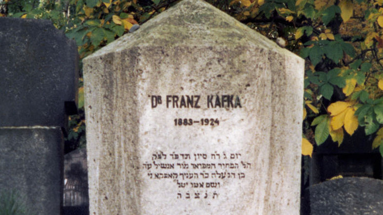 Franz Kafka gravestone headstone