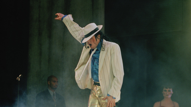 Michael Jackson performing