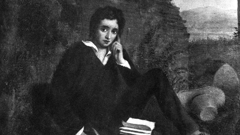 painting of Percy Shelley