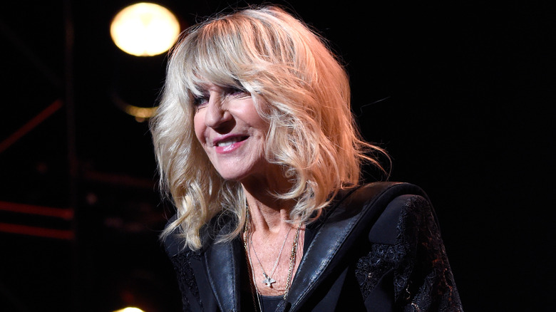 Christine McVie onstage