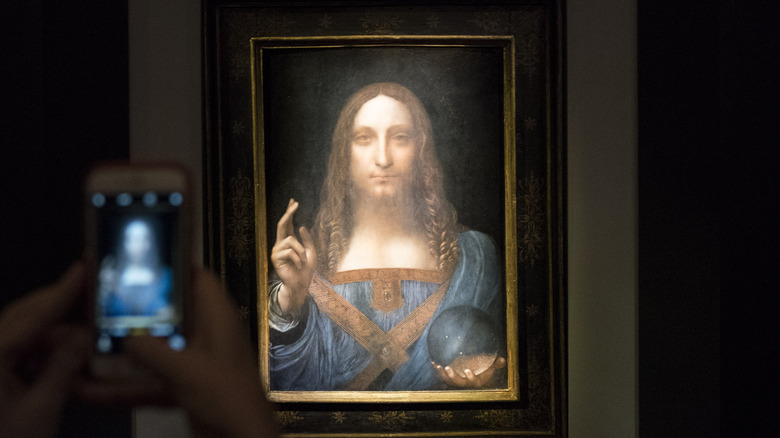 Salvator Mundi painting