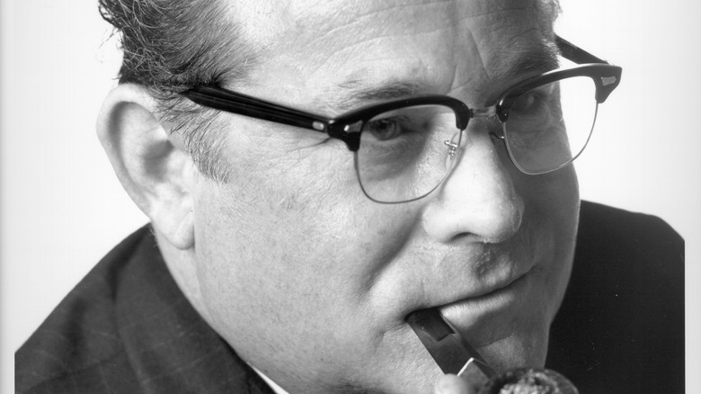 Murry Wilson portrait with a pipe (1962)
