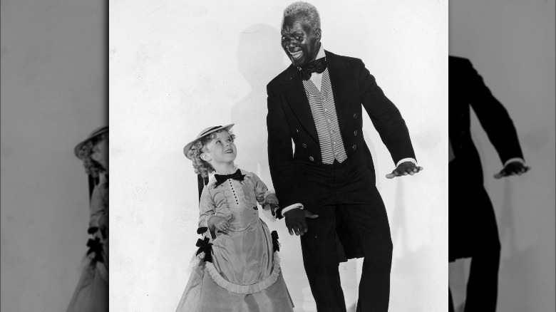 Shirley Temple and Bill Robinson dancing