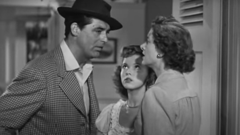 Cary Grant, Shirley Temple, and Myrna Loy all speaking