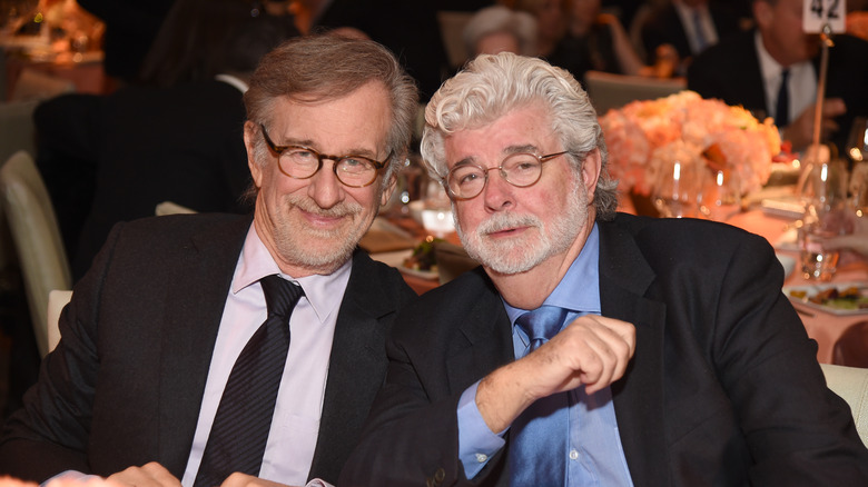 George Lucas and Steven Spielberg