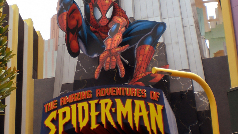 The Amazing Adventures of Spider-Man sign