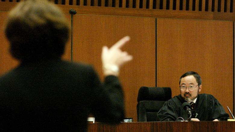 Judge Ito in court