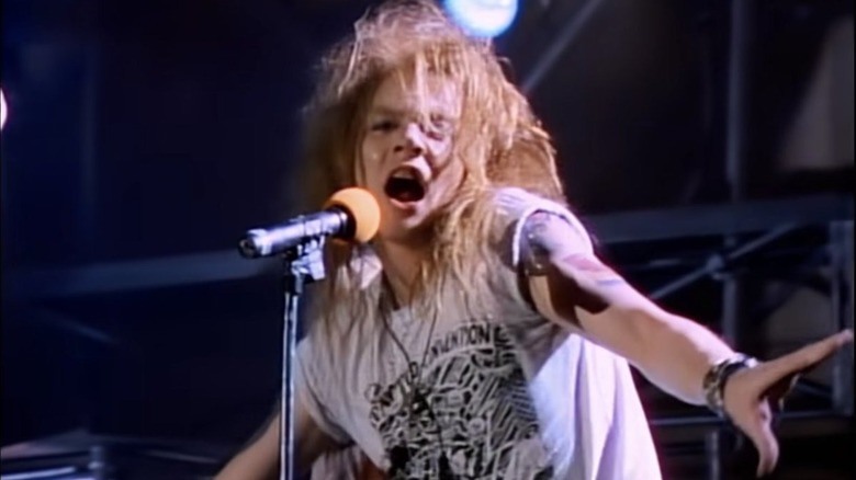 Axl Rose in Welcome to the Jungle