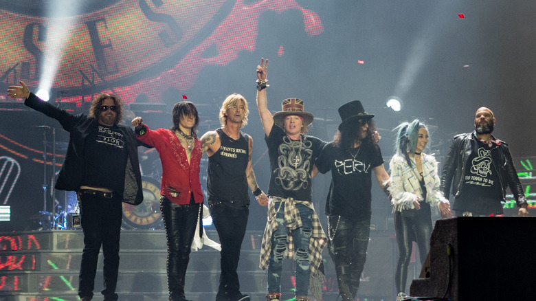 Guns N' Roses in concert