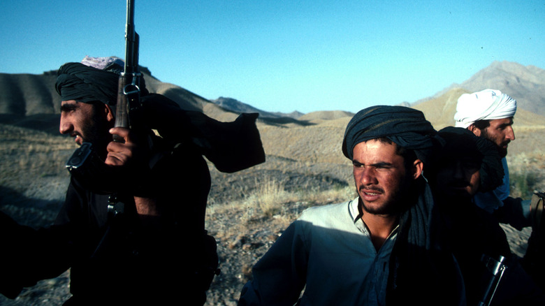 Taliban soldiers in the 1990s