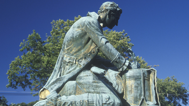 Statue of Thomas Paine in New Jersey