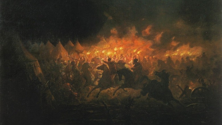 Vlad's night attack at Târgoviște