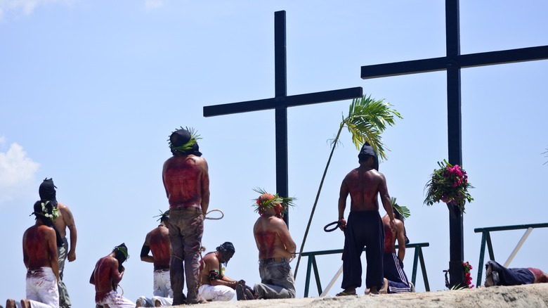 Holy Week crucifixions in the Philippines
