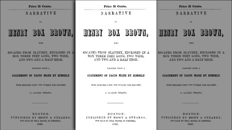 The Narrative of Henry Box Brown