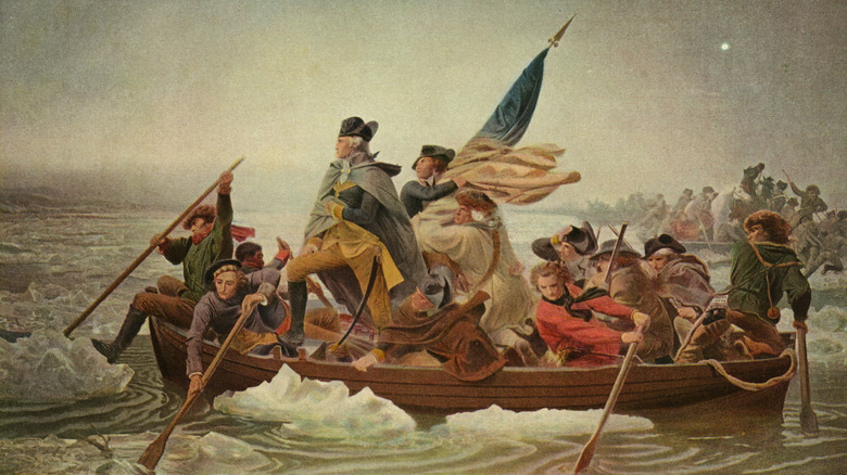 painting of washington crossing the delaware
