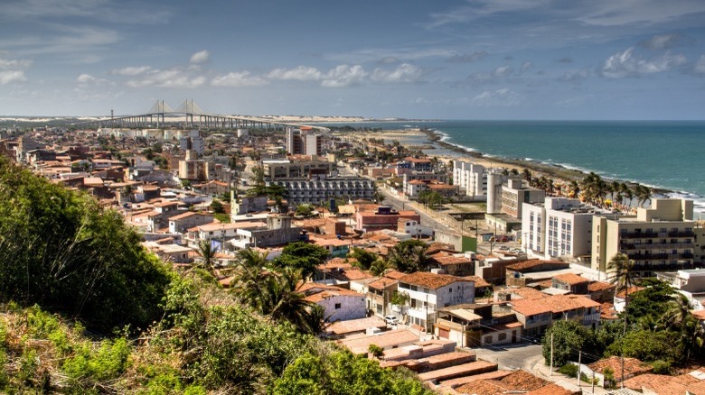 aerial view of natal, Brazil