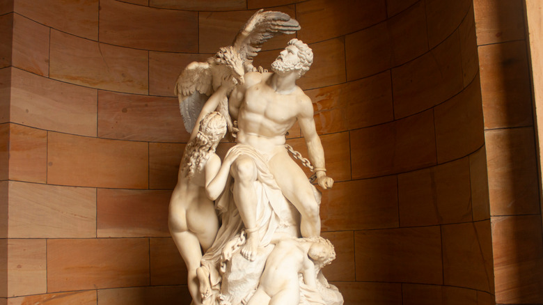 Prometheus statue