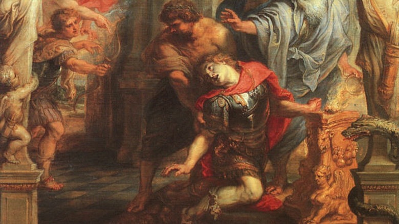 death of achilles rubens paris arrow