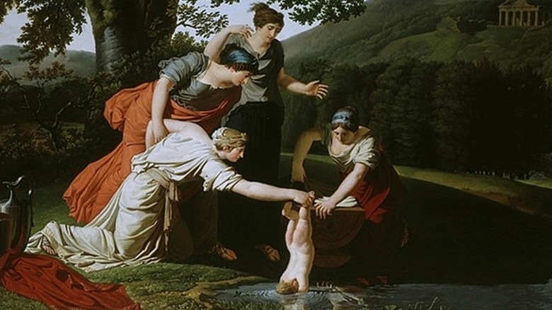 Thetis Achilles Styx painting