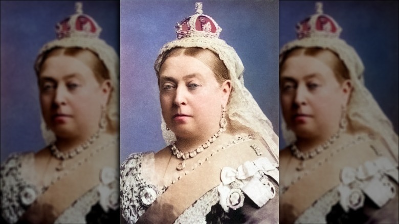 Queen Victoria color photo