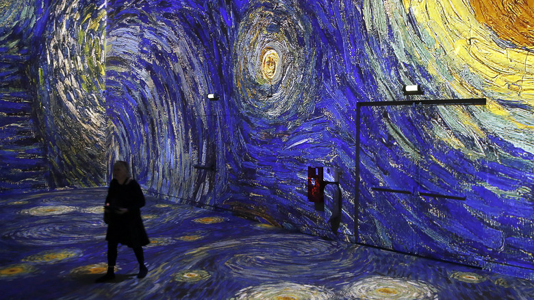 Starry night exhibit 