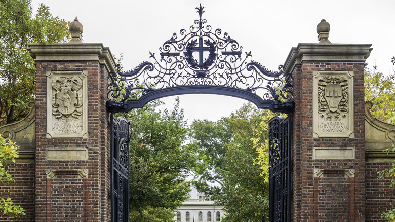 Harvard University entrance gate