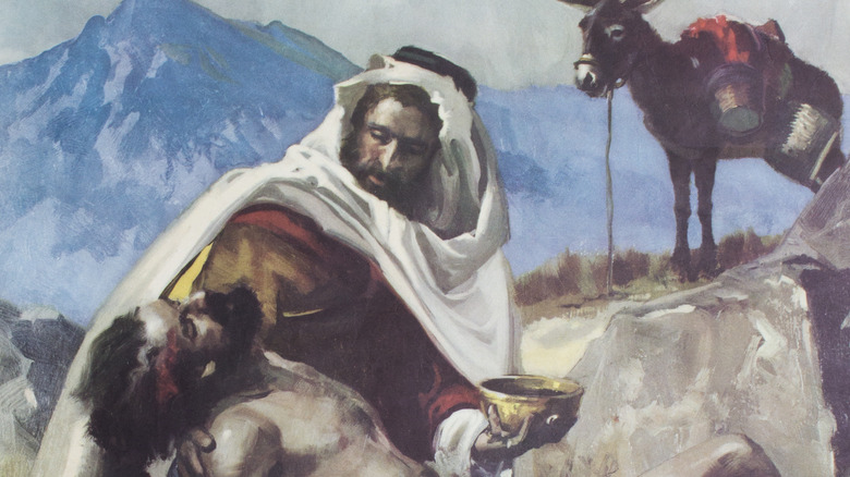 Painting of the Good Samaritan