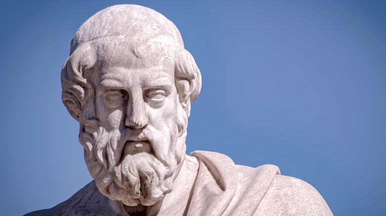 Sculpture of Plato