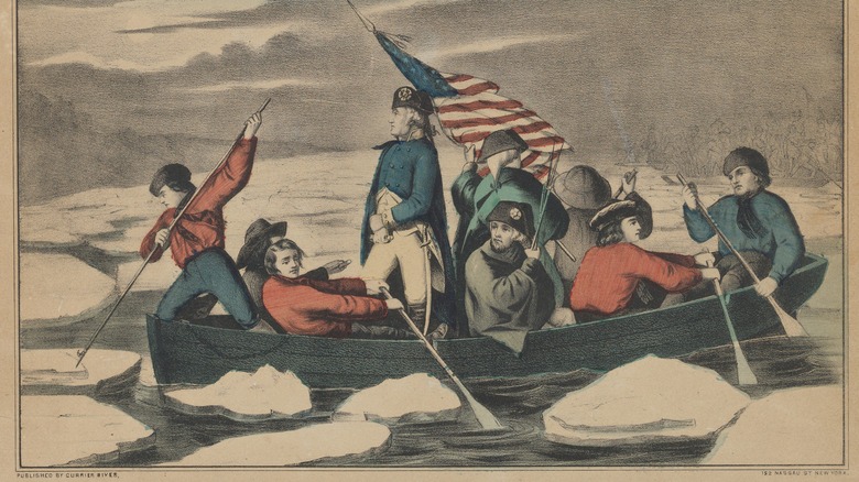 Washington crosses the Delaware