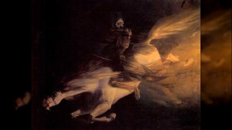 death riding a pale horse