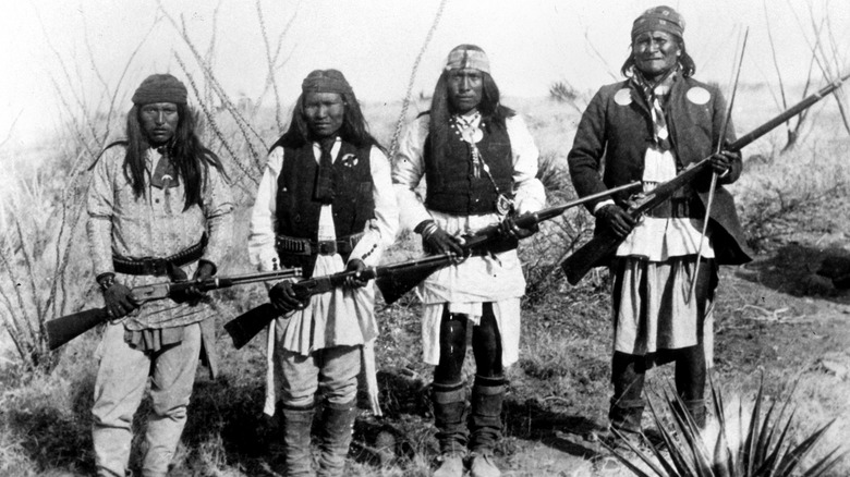 Geronimo With other apache