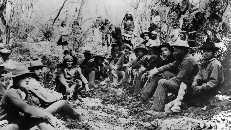 Geronimo holds council