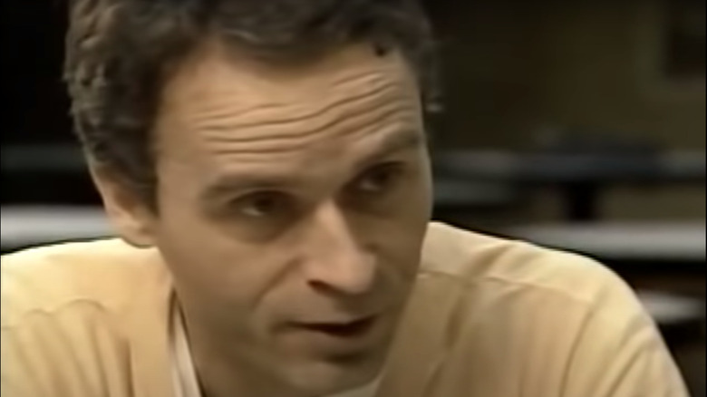 Ted Bundy during an interview