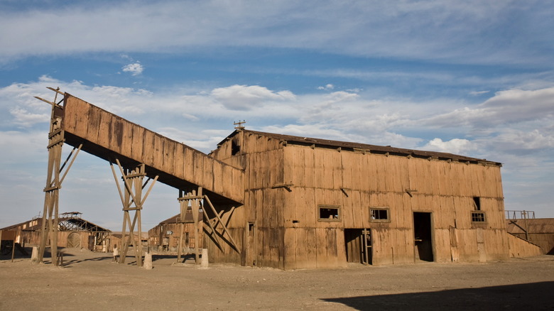 A nitrate ghost town in Chile
