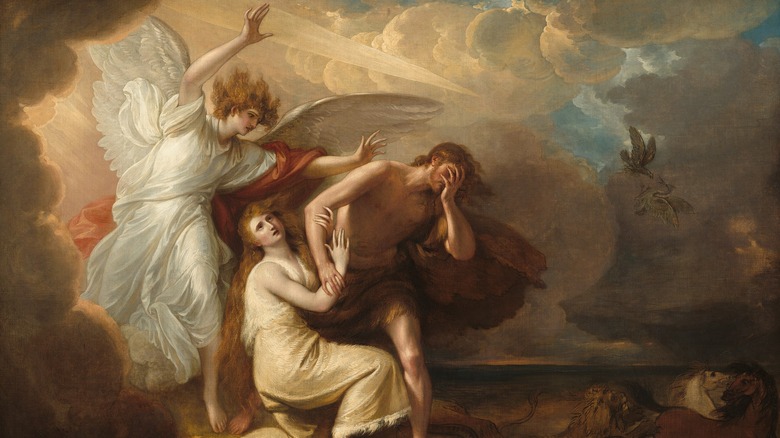 The Expulsion of Adam and Eve from Paradise, Benjamin West