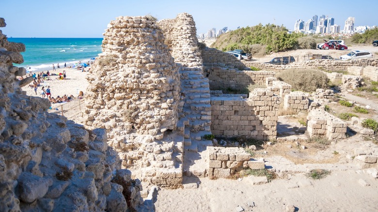 Philistine ruins in Ashdod