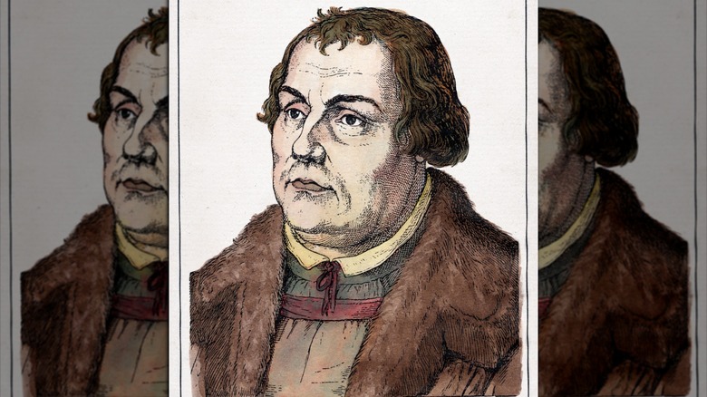 painting of Martin Luther