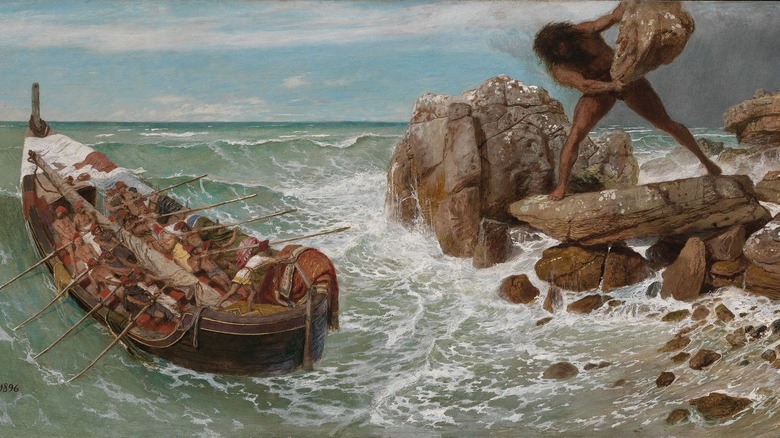 Odysseus Polyphemus Böcklin 