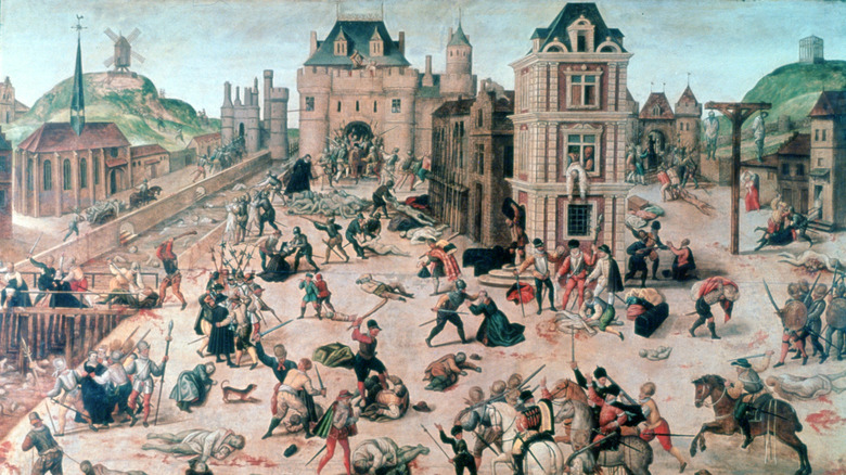 St. Bartholomew Day Massacre painting