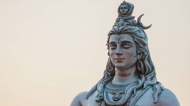 Statue of Shiva in India