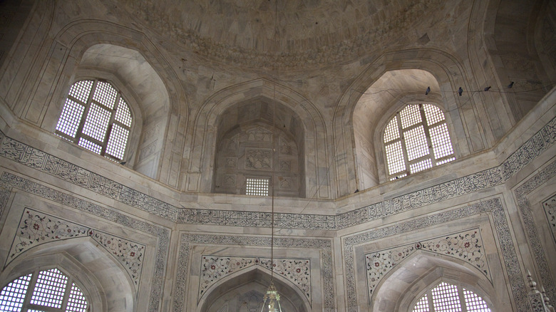 Interior of the Taj Mahal