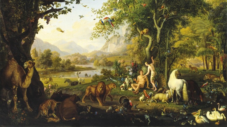 Adam and Eve in the Garden of Eden