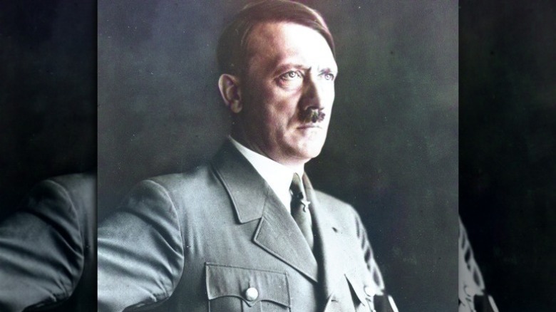 Adolf Hitler color portrait