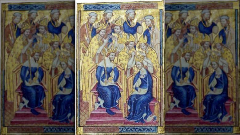 Coronation of Richard II and Queen Anne