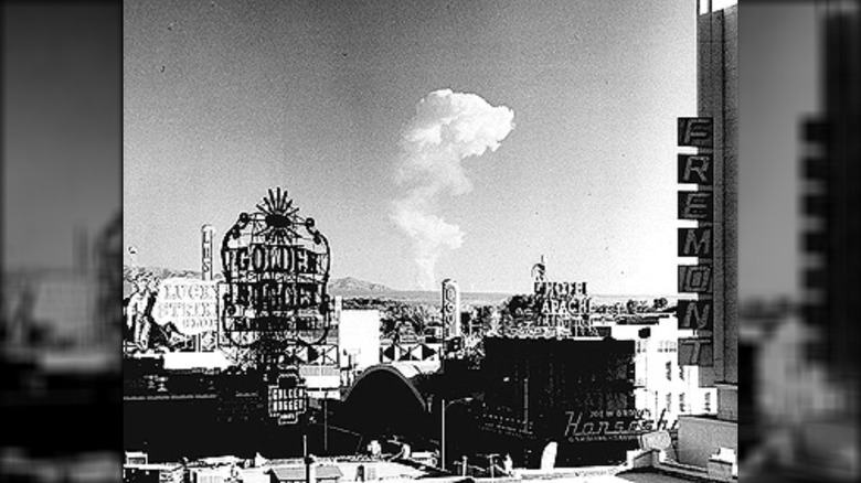 Las Vegas nuclear testing 1950s