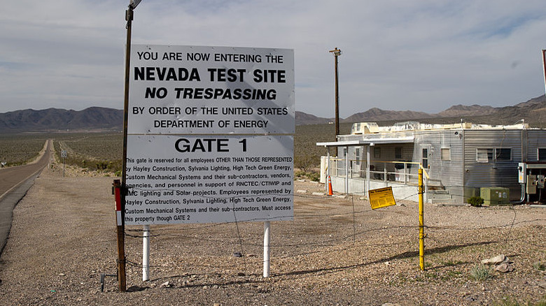 Nevada Test Site today