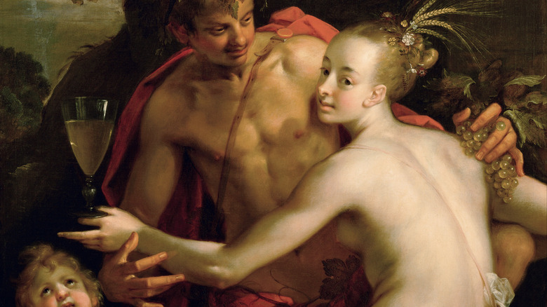Dionysus, Demeter, and Eros